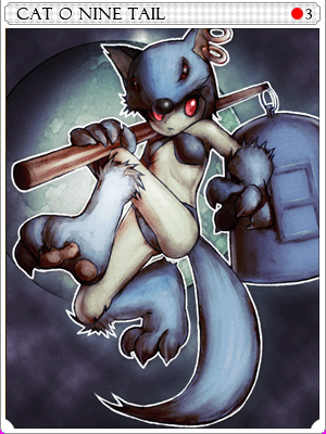Carta Gato de Nove Caudas