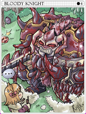 Carta Cavaleiro Sanguinário