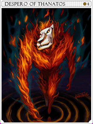 Carta Despero de Thanatos